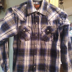 Plains Western Wear Shirt Size M